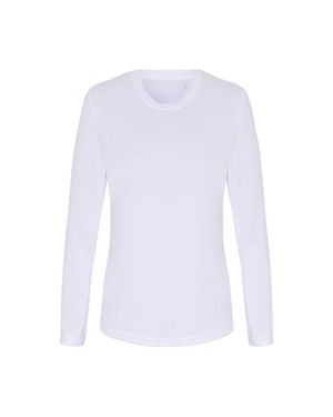 Tridri Long Sleeve Performance T-Shirt - White