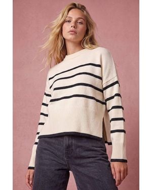 D.u.s.k Stripe Knit Jumper - Pink
