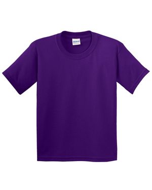 Gildan Youth Heavy Cotton T-Shirt - Purple