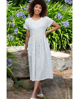 Kite Everley Muslin Dress Garden Bloom - Green