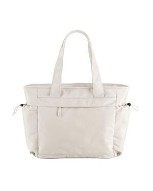 QUADRA Studio Oversized Tote Bag - White