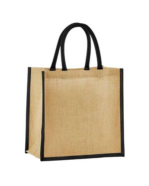 Westford Mill Starched Jute Mini Gift Bag - Natural