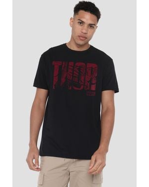 Marvel Thor Text T-Shirt - Black