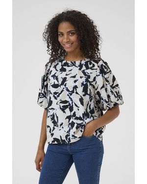 Kaffe Kapaco Blouse - Blue