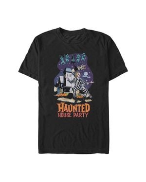Beetlejuice Haunted House Party T-Shirt - Black
