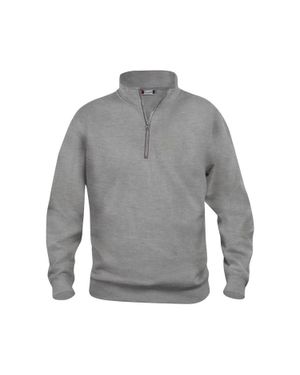 Clique Basic Half Zip Sweatshirt - Grey