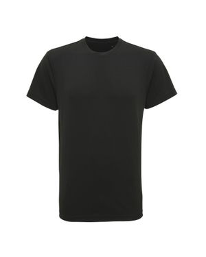 Tridri Tri Dri Short Sleeve Lightweight Fitness T-Shirt - Black
