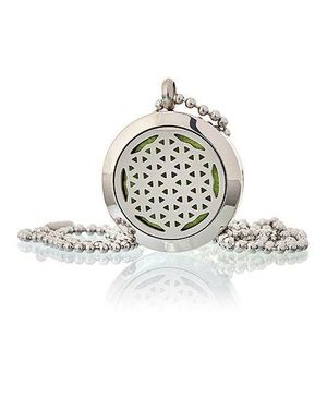 KDMD Aromatherapy Diffuser Necklace - White