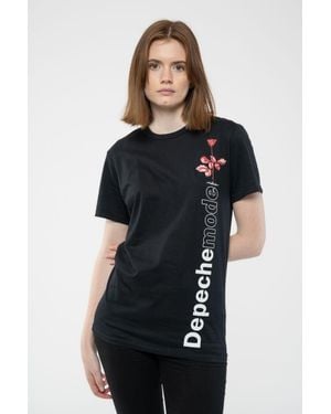 Depeche Mode Violator Side Rose T-Shirt - Black