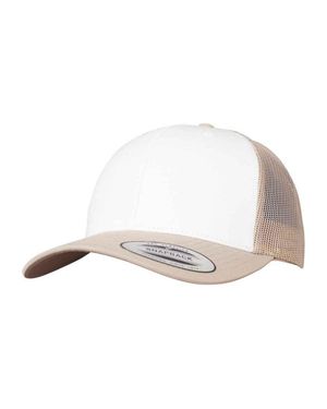 Flexfit Retro Trucker Cap - White