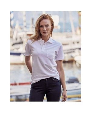 Clique Basic Chest Pocket Polo Shirt - Grey