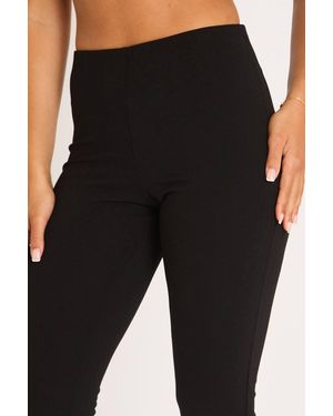 Rebellious Fashion Capri Trousers - Black
