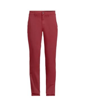 Lands' End Slim Fit Stretch Chinos - Red