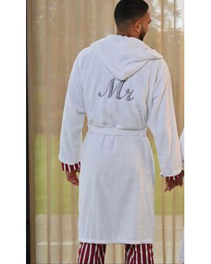Lulabay Personalised Mr Terry Towelling Robe - Blue