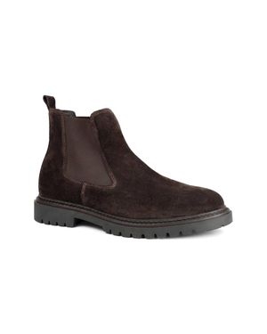 Pavers Leather Grip Sole Chelsea Boots - Brown