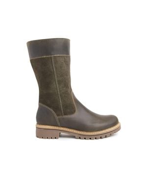 Celtic & Co. Waterproof Shearling Lined Calf Boot - Brown