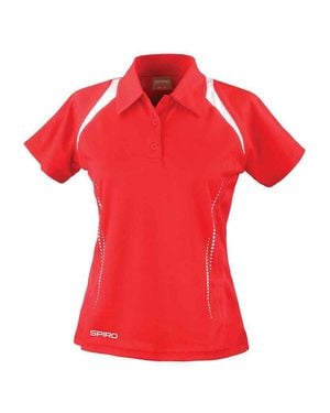 Spiro Team Spirit Polo Shirt - Red