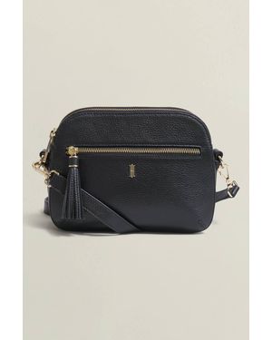 Hobbs Carlton Leather Crossbody Bag - Black