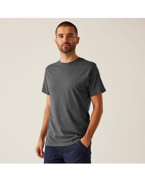 Regatta Soft Touch Cotton T-Shirt - Grey