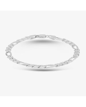 T.H.Baker Sterling 8 Inch Figaro Bracelet 8.25.0023 - Metallic