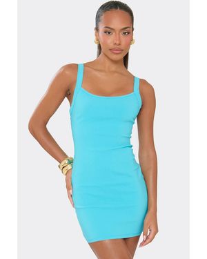 EGO Sleeveless Mini Dress - Blue