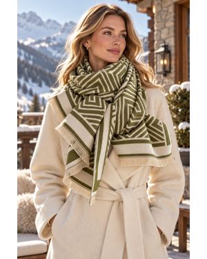 Lemon Daisy Accessories Alia Wrap Scarf Shawl - Natural