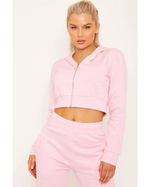 Stylewise Fleece Zip Up - Pink
