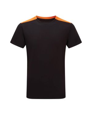Tridri Performance Contrast T-Shirt - Black