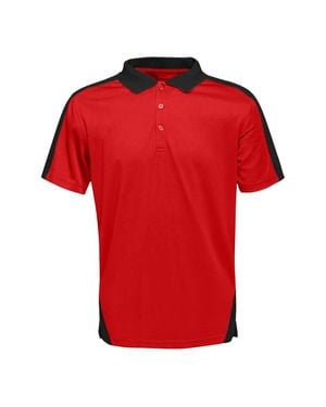 Regatta Contrast Coolweave Polo Shirt - Red