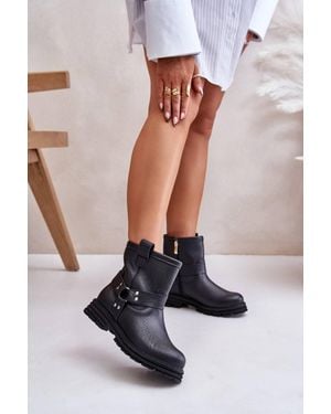 Love Lace Platform Round Toe Comfortable Heeled Boots - White