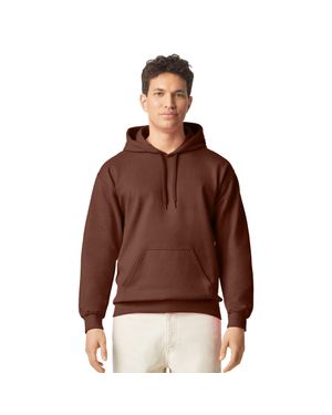 Gildan Midweight Soft Touch Hoodie - Brown