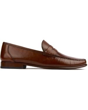 Sole Kitson Penny Loafer Shoes - Brown