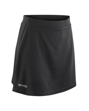 Spiro Reflective Logo Skort - Black
