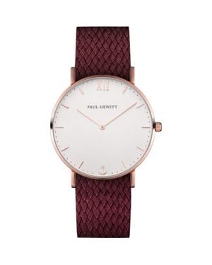 PAUL HEWITT Ph-Sa-R-St-W-19M 39Mm Quartz Watch - Purple