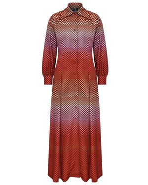 Boo Pala London Ellerie Maxi Dress - Red