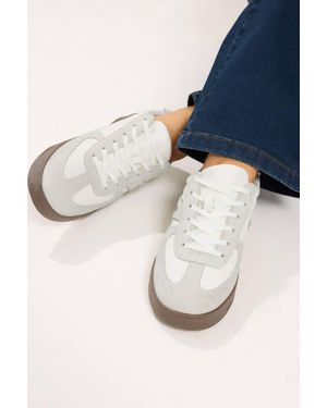 Yours Side Panel Trainers - Blue