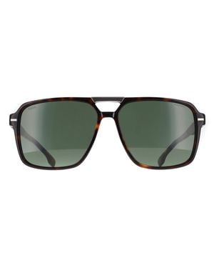 BOSS Aviator Havana Polarized Boss 1766/S - Green
