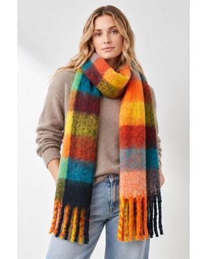 SARTA Allie Heavyweight Scarf - Orange