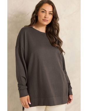 Evans Luxe Sweatshirt - Grey