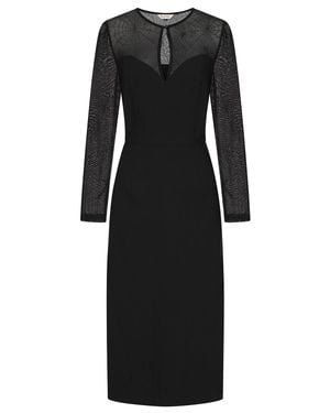 Banned Retro Elvira Spiderweb Dress - Black