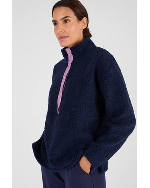 DAMART Cosy Thermal Sherpa Fleece - Blue