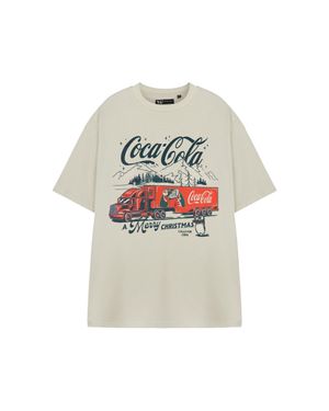 Coca Cola Short Sleeved T-Shirt - Grey