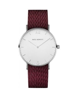 PAUL HEWITT Ph-Sa-S-St-W-19S 39Mm Quartz Watch - Purple