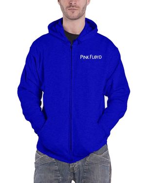 Pink Floyd Metal Heads Close Up Hoodie - Blue