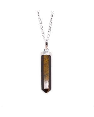 KDMD Gemstone Classic Point Pendant - White