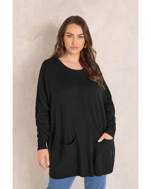 Evans Pocket Jumper - Black