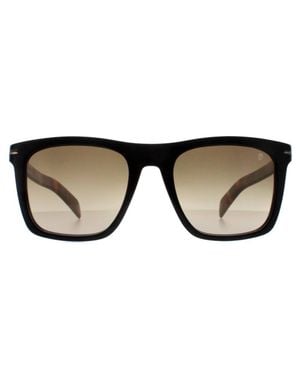 David Beckham Square Havana Gradient Db7000/S - Black