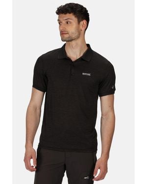 Regatta Remex Active Polo Shirt - Black