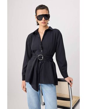 WOVCOR Classic Collar Long Sleeve Regular Fit Shirt - Blue