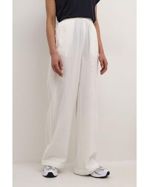 Kaffe Naya Wide Trousers - White